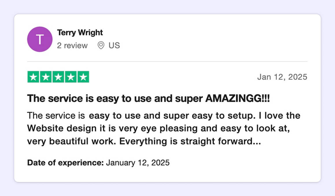Trustpilot Review
